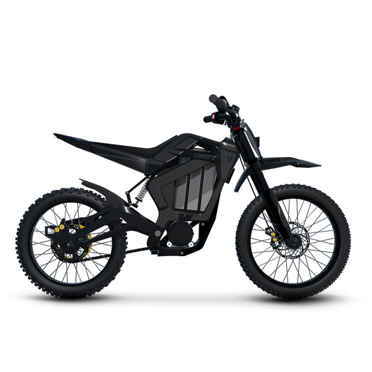 Superhuman Champ Pro M electric dirt bike, Midnight Black