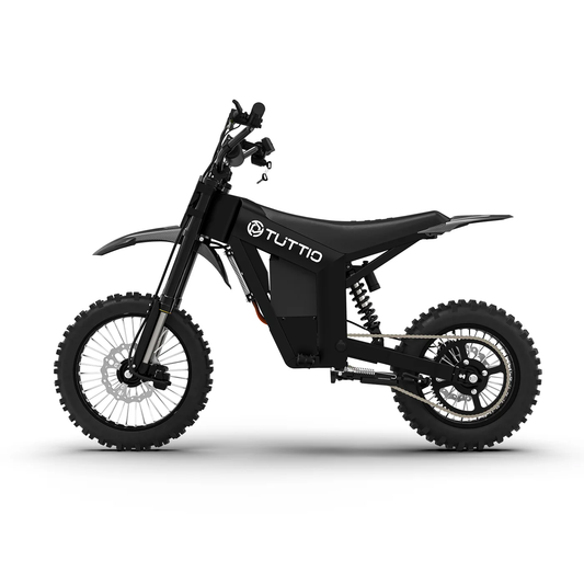 eMOTO Tuttio Soleil 01 SE electric scooter in black, shown in its box
