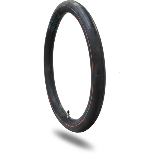 Heavy duty IRC 90-100-16 inner tube, product image showing side view with valve stem visible