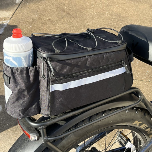 MIK Trunk Bag Big Momma Bicycle Rack Bag - Compatible with MIK  (works only with MIK Rack - not Included)