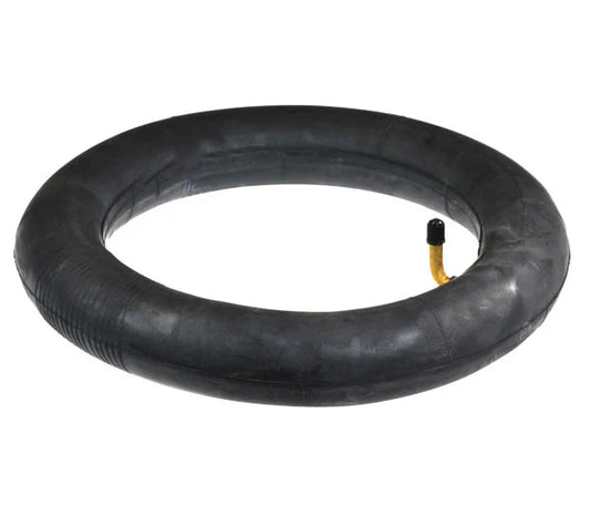 A 10x2 inner tube for eBikes, shown coiled with a visible valve stem, designed for electric bike tires.