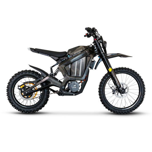 Superhuman Champ Pro M electric dirt bike in Black