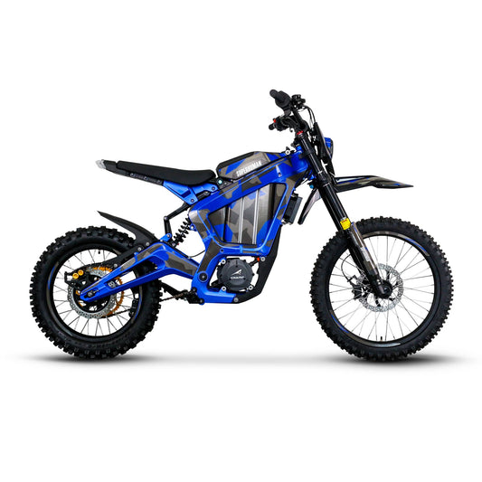 Superhuman Champ Pro M electric dirt bike, Blue