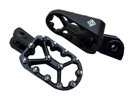 Heavy Hitter Talaria E-Moto Grappler Billet Foot Pegs