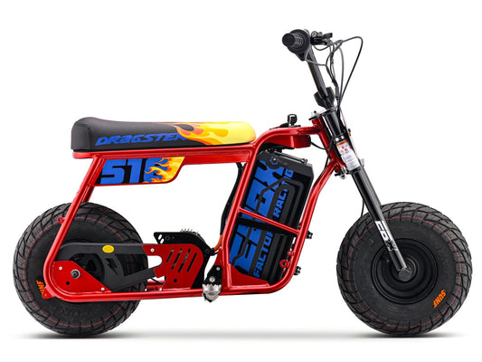 eMOTO Stomp Ebox Dragster 60R - Red - Available for Shipping