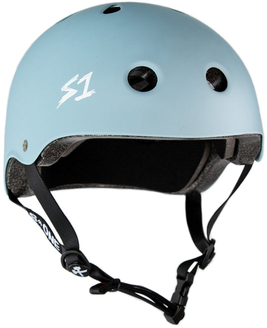 S1 Lifer eBike helmet in slate blue, size small, product image, blue color