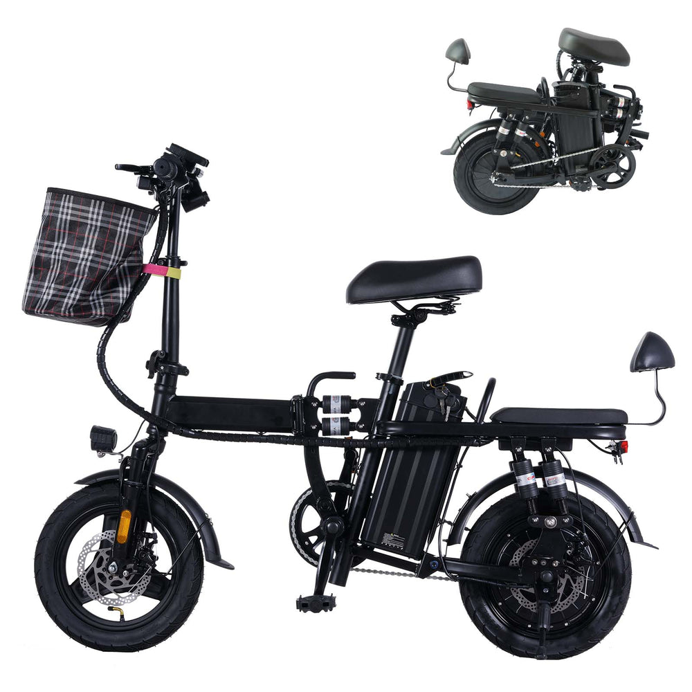 Happy Alilife A9 electric bike in Black