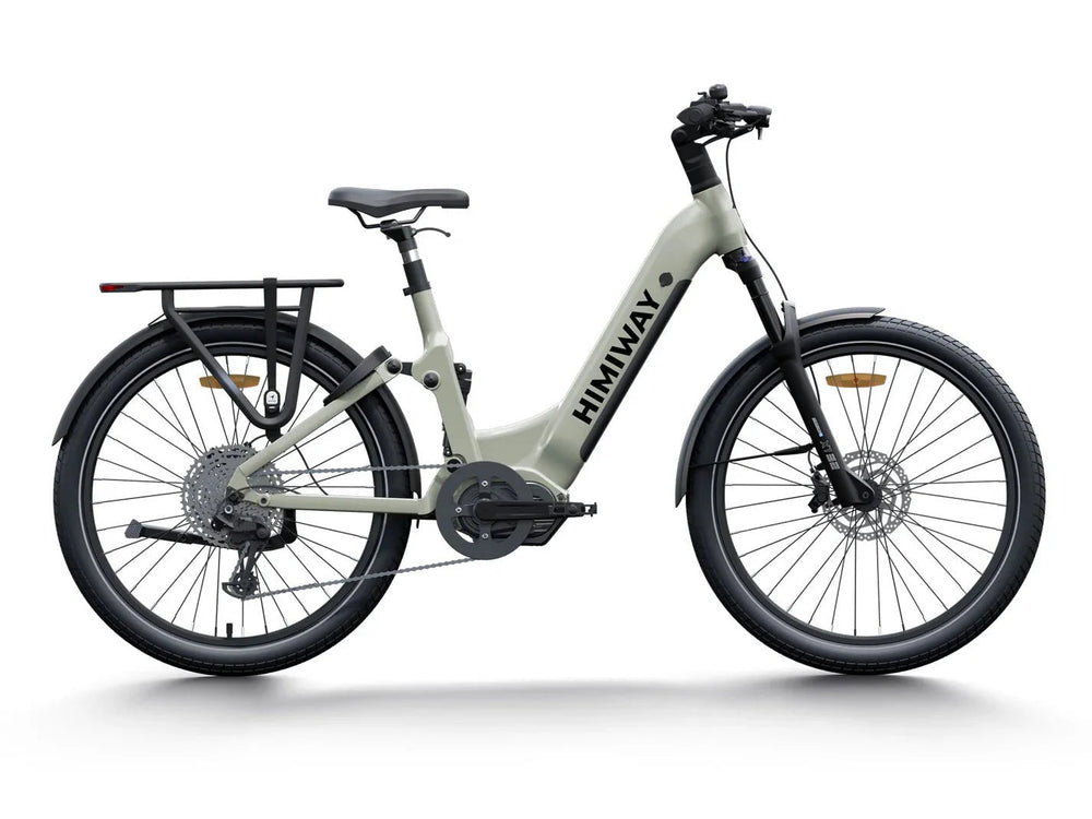 Himiway A7 electric bike in White