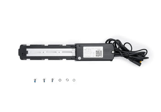 Product image of the Macfox X7/X7L eBike controller, showing a rectangular black electronic device with multiple colored wires extending from one end, designed for electric bicycle control systems.