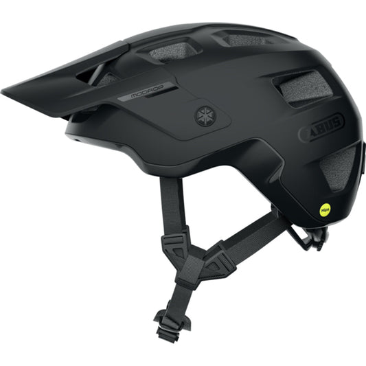 Abus MoDrop MIPS eBike helmet in Velvet Black, size Large, side view