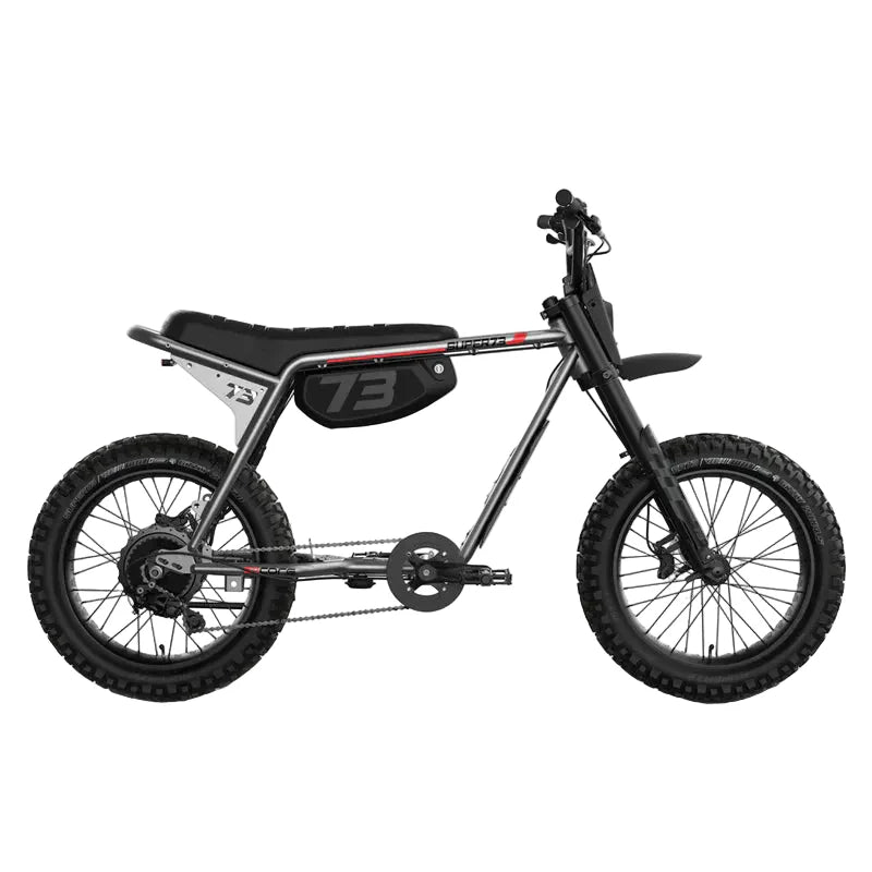 eBike Super73 Z Adventure Series Core - Metallic Aluminum - In a