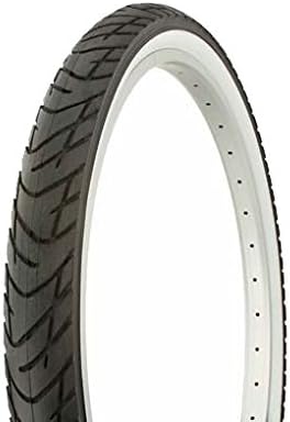 26x2.125 white wall eBike tire, product image, white background