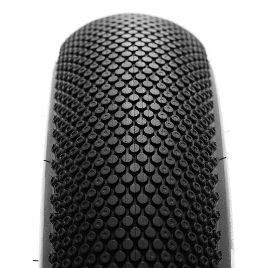 A black Maxxis SuperSucker 20x5 eBike tire with a rugged tread pattern, displayed against a white background.