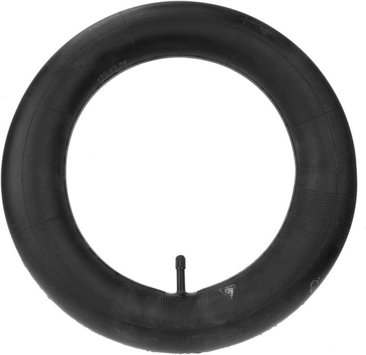 A 12.5x2.75 eBike inner tube displayed against a white background, showing the valve and rubber material.