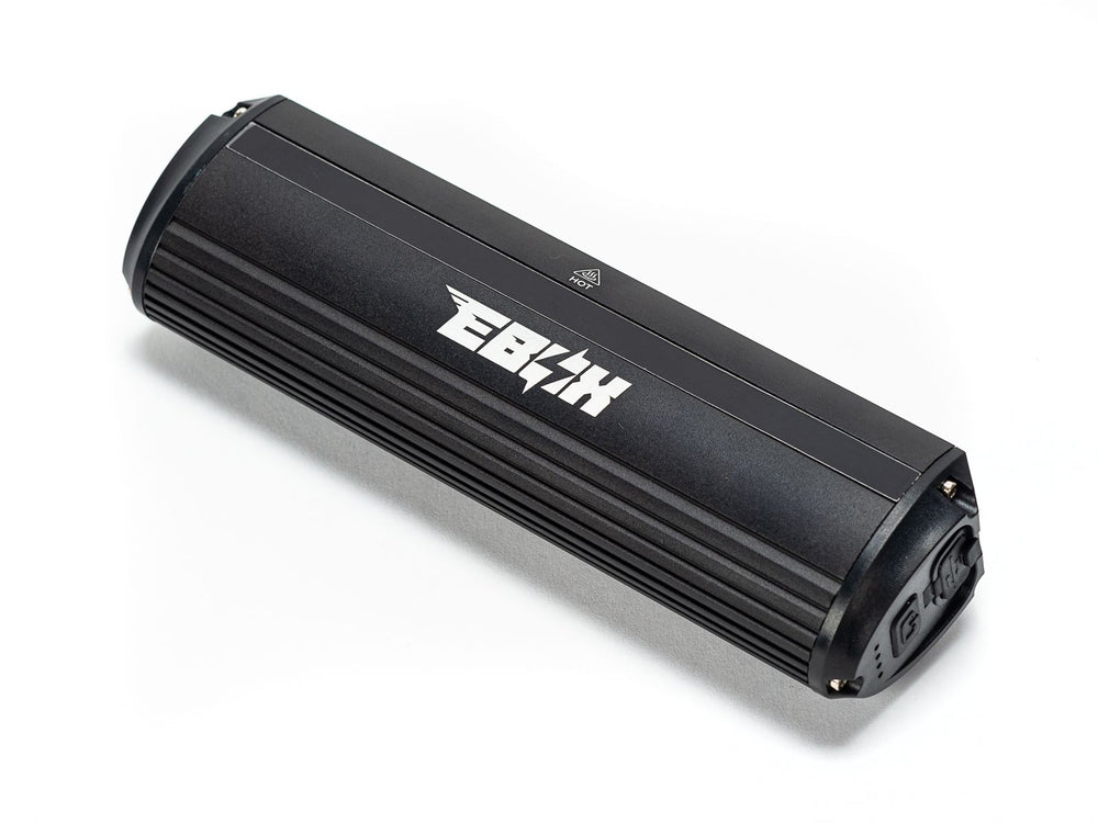 Front view of Ebox and Dragster Dawn headlight accessory for Ebox e-bike, available January 2025 at Ebox Ebike Super Shop, product code 878503.