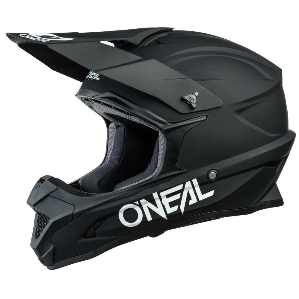 Large product image of the O'Neal 1 SRS eMOTO helmet accessory in black.
