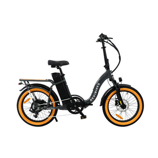 eBike Revi Rebel.2 Pro electric bicycle in anthracite color, side view