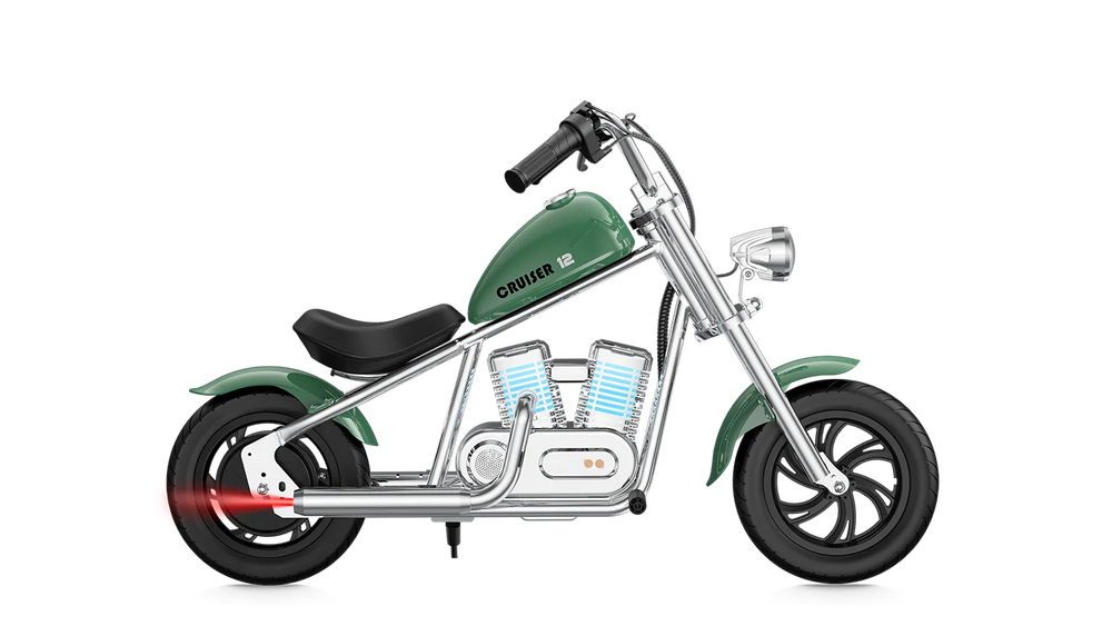 Hyper Gogo Cruiser 12 Plus (With App) electric moto bike in Green