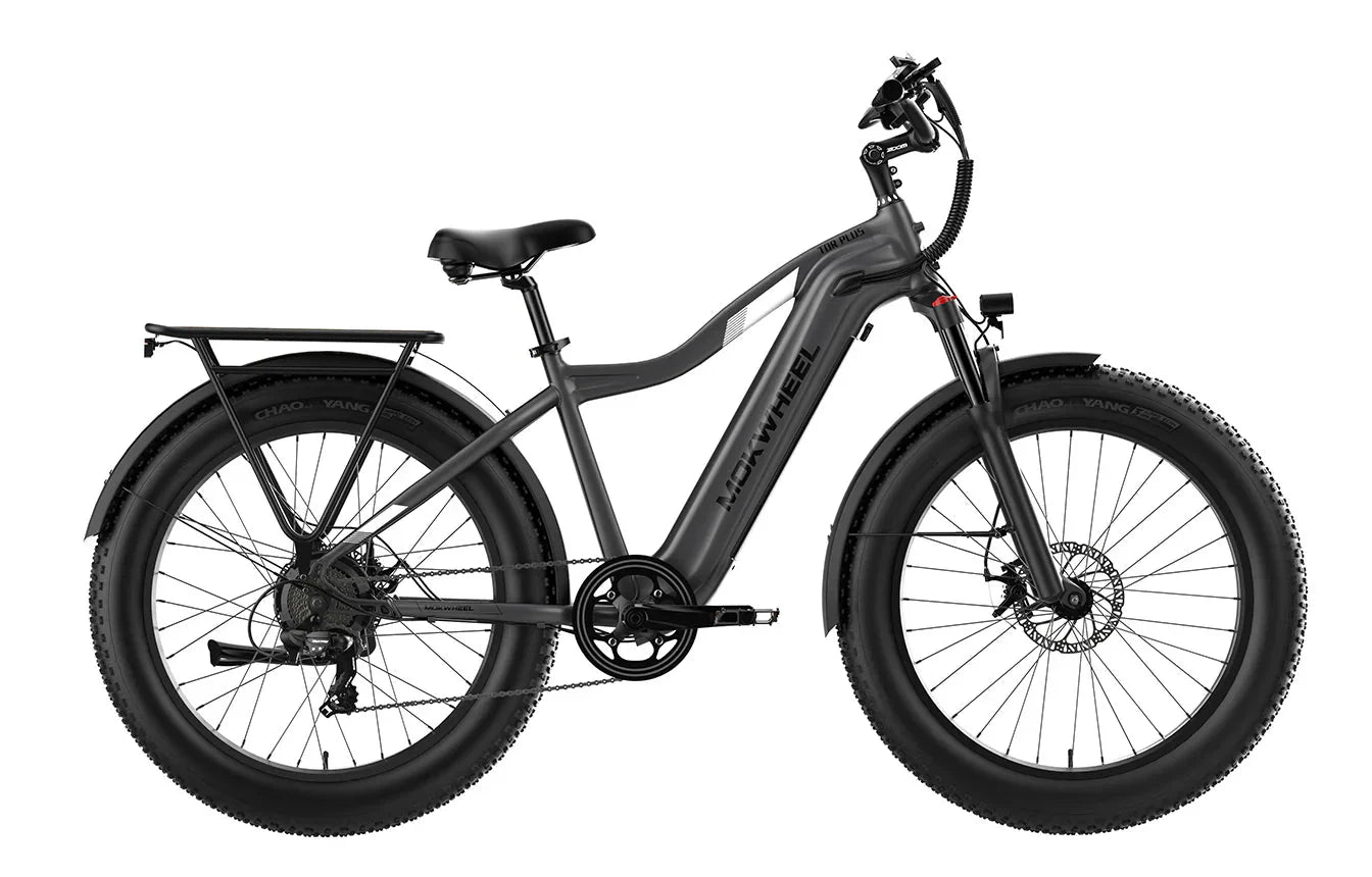 MOKWHEEL Tor Plus 750w Step Over Fat Tire eBike by Mokwheel