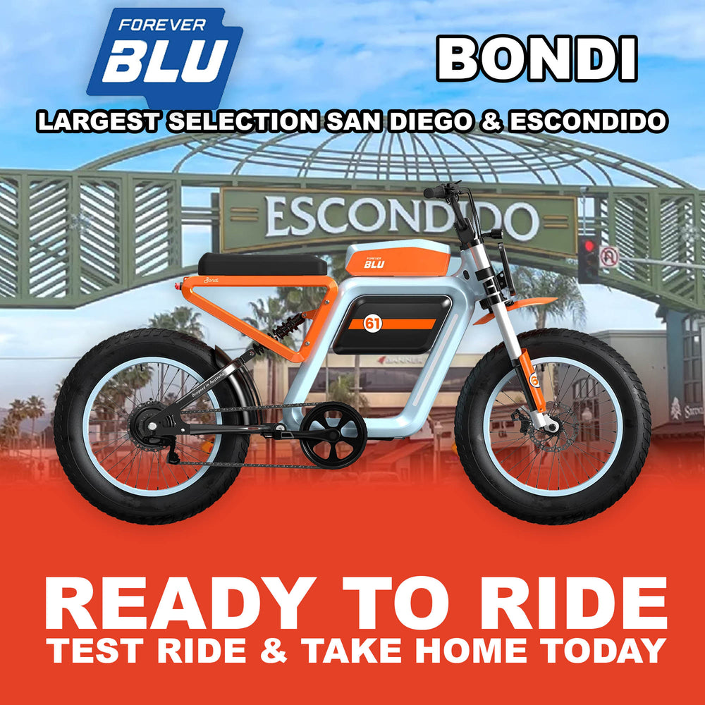 Forever Blu Bondi electric bike, Titan Gray