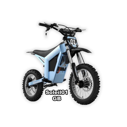 Electric motorcycle Tuttio Soleil01GB eMOTO in a box, model number e6b4628f-f834-49fa-8ce5-9b3ca9ec697f